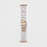heyday Apple Watch Resin Band-Gold Flakes image 0
