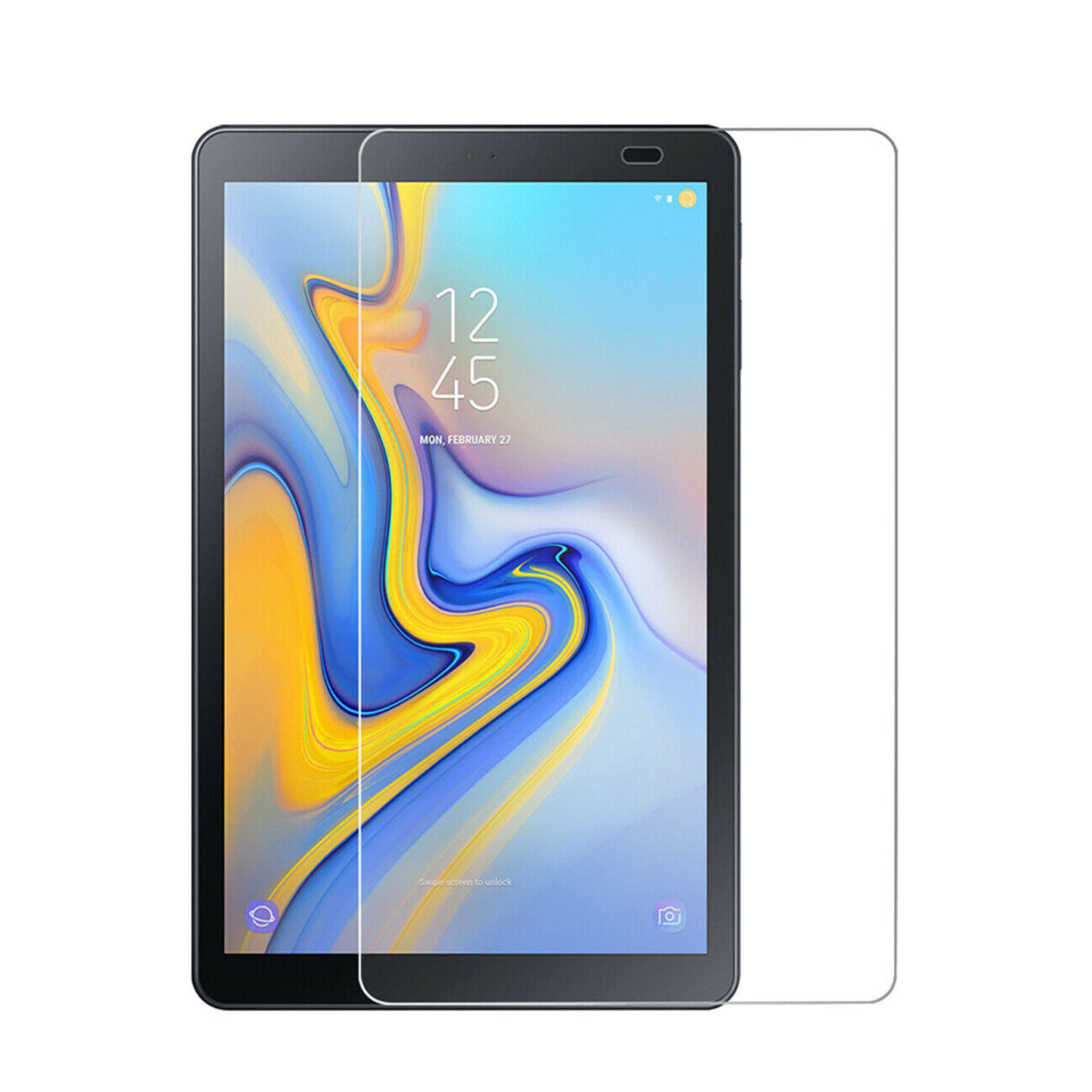 Galaxy Tab A 10.1 (T510/T515) Clear Tempered Glass (2.5D/1 Pcs) image 0