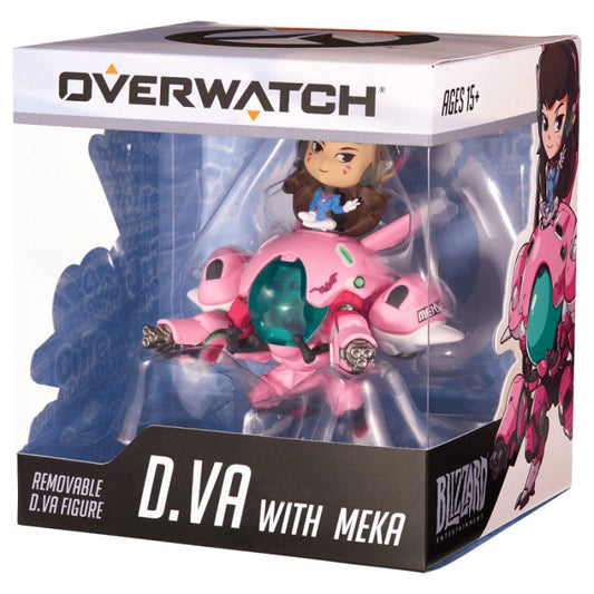 Overwatch Cute But Deadly D.VA + Mekka Deluxe Figure image 0
