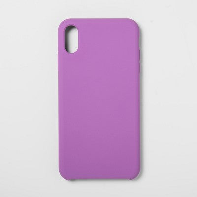 Heyday Apple iPhone XS Max Silicone Case - Lilac image 0