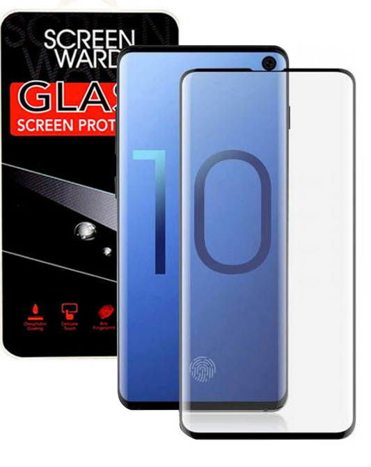 Galaxy S10E Clear Tempered Glass (Case Friendly/1 Pcs) image 0