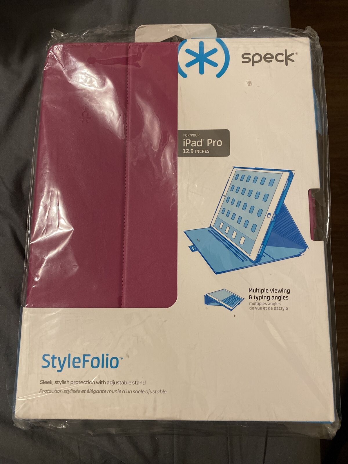SPECK STYLEFOLIO FOR IPAD PRO 12.9" PINK SPECK image 0