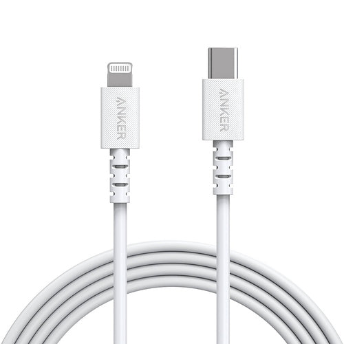 Anker 6' Powerline Select USB-C to Lightning Cable - White image 0