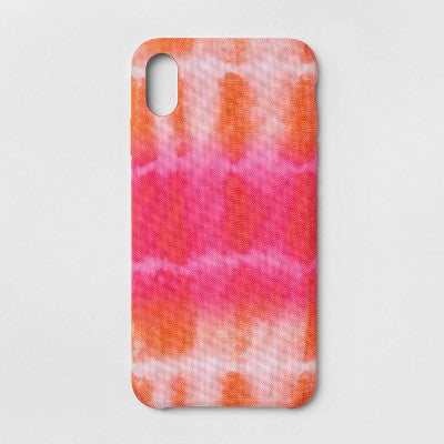 Heyday iPhone Case for XS Max - Tie Dye Pink/Orange image 0