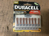 Duracell 312 Zinc Air 16 Batteries Easy Tabs EXP MAR 2016 image 0
