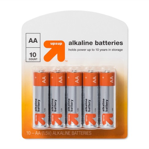 AA Batteries - 10ct - up & up image 0