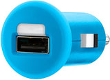 CHARGERS USB CAR CHARGER BLUE image 0