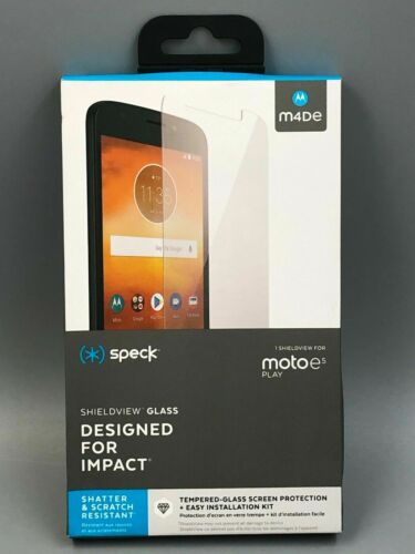 Speck Shield View Glass Screen Protector for Moto E5 Play image 0