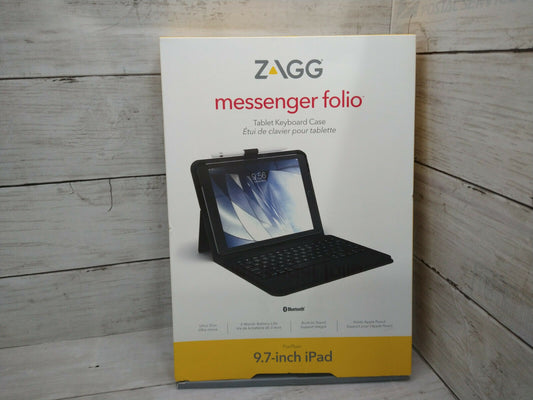 ZAGG Messenger Folio - Bluetooth Tablet Keyboard iPad 9.7" image 0