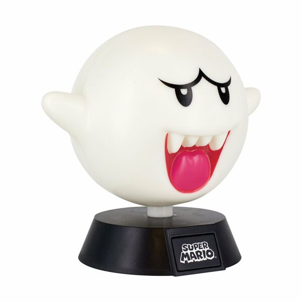 Super Mario Boo Ghost Night Light Lamp 4" Paladone Icons Nintendo 2018 image 0