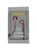 Heyday Wireless Bluetooth Flat TPE Earbuds - Peony image 0