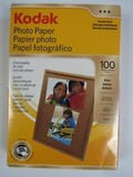Kodak Photo Paper 4"x6" - 100ct image 0