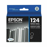 Epson 124 (T124120-S) Black Ink Cartridge EXP 01/ 2022 image 0