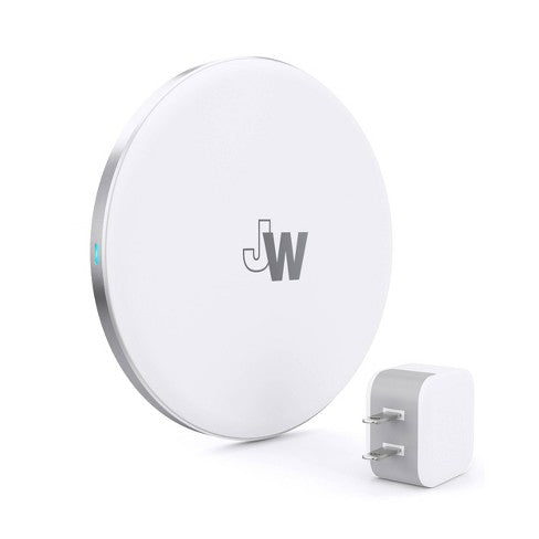 Just Wireless 5W Qi Wireless Charging Pad (with Wall Adapter) - White image 0