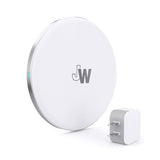 Just Wireless 5W Qi Wireless Charging Pad (with Wall Adapter) - White image 0