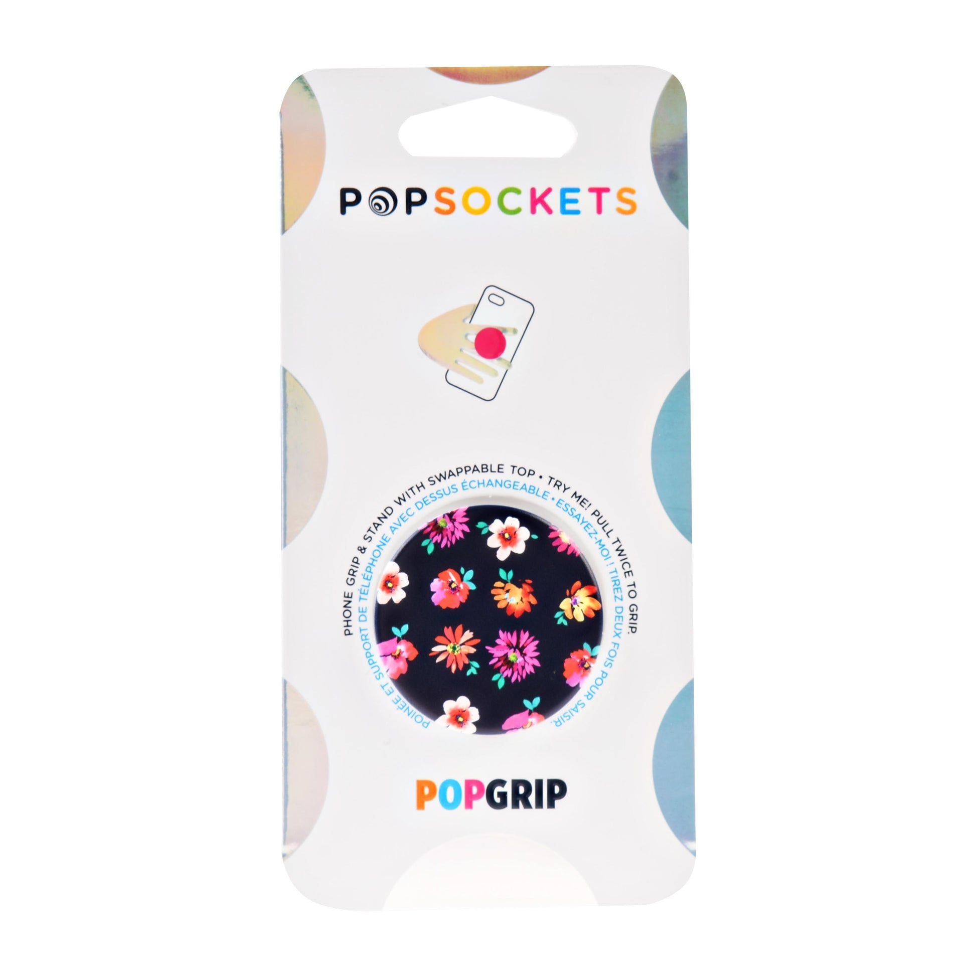 PopSockets PopGrip Cell Phone Grip & Stand - Deconstructed Bouquet image 0