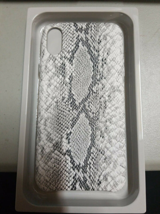 Heyday Apple iPhone X/XS Max Snakeskin Case - Black/White image 0