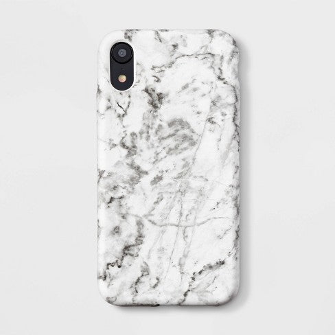 heyday Apple iPhone XR Case - White Marble image 0