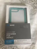Speck Apple iPhone 8/7/6s/6 Plus V Grip - Carribean Blue/Clear image 0