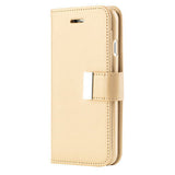 Galaxy A71 Design Wallet with Extra Pocket Case - GOLD image 0