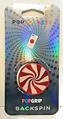 PopSockets PopGrip Cell Phone Grip & Stand - Backspin Peppermint image 0