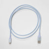 heyday™ 4' USB-C to USB-A Braided Cable - Whimsical Blue
