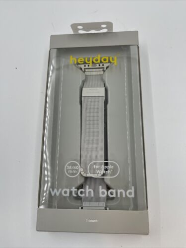 Heyday Apple Watch Metal Grey Mesh Band 38/40 MM