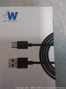 Just Wireless 10ft TPU Type-C to USB-A Cable - Black 