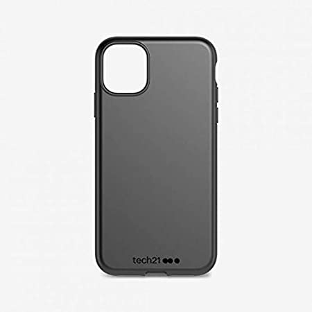 iPhone 11 Pro Case Gel Shockproof Clear Smokey Black Tech21 Eco Check