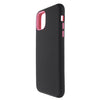 iPhone 12/12 Pro Three Layer Heavy Duty Shockproof Anti-Scratch Protective Case - BLACK & HOT PINK
