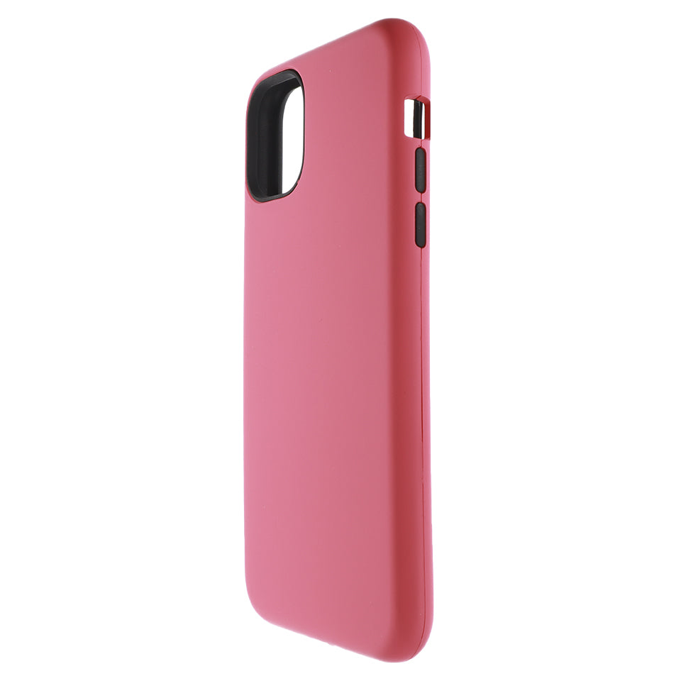 iPhone 12/12 Pro Three Layer Heavy Duty Shockproof Anti-Scratch Protective Case - PINK