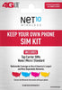 Net10 - Keep Your Own Phone Sim Card Kit