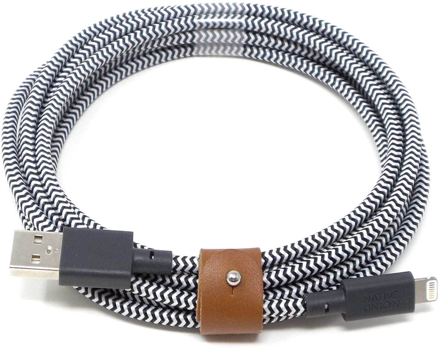 Lightning Belt Cable XL 3M Native Union - Zebra