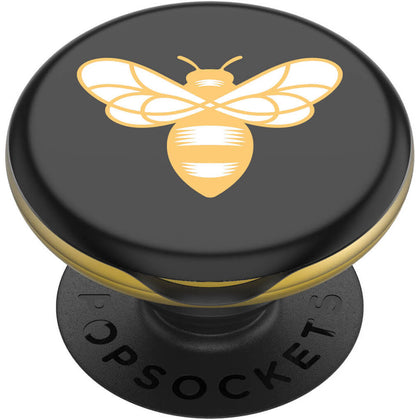 PopSockets PopGrip Lips Cell Phone Grip & Stand - Burt's Bees Bee Logo 
