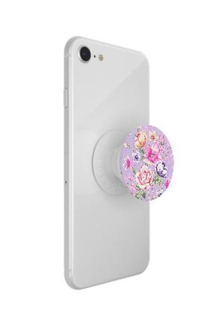 PopSockets PopGrip Cell Phone Grip & Stand - Lavender Vintage Bouquet