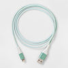heyday™ Lightning to USB-A Cable 4ft - Teal/White