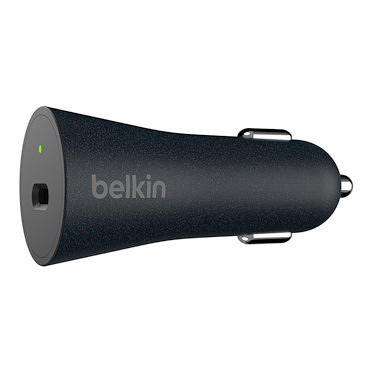 Belkin Boost Charge USB-C Quick Charge 4+ Car Charger - Black