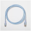 heyday™ 6' USB-C to USB-A Braided Cable - Whimsical Blue
