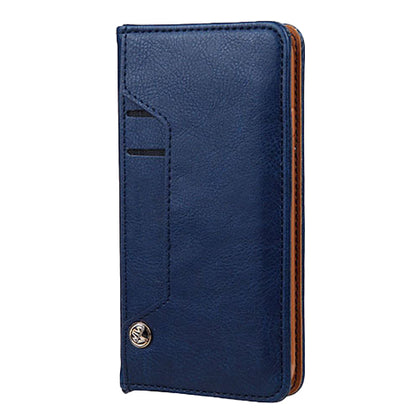 Galaxy A20E Luxury Leather Wallet Case with Credit Card Slot-DARK BLUE