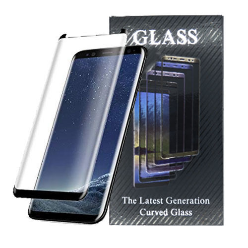 Galaxy S8 Full Glue Tempered Glass (Case Friendly/3D Curved/1 Pcs)
