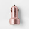 Heyday USB Car Charger - Dusty Pink