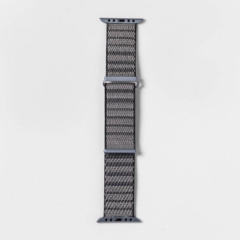 Nylon Apple Watch Band 38/40mm Determined Blue/Captivating Cream - All in Motion