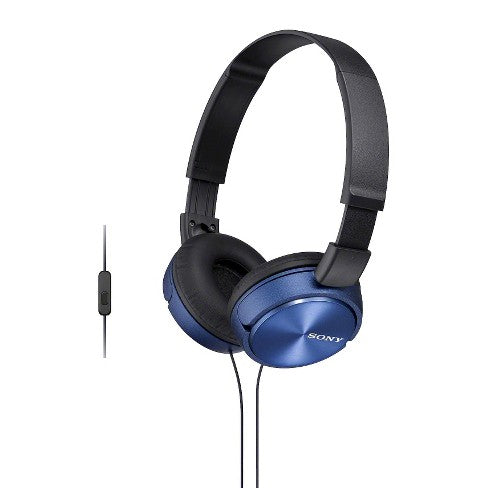 Sony On-the-Ear Wired Headphones for Smartphones - Blue