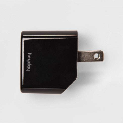 heyday™ USB Wall Charger - Black