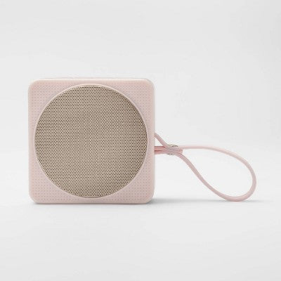 heyday Small Portable Bluetooth Speaker with Loop - Pink