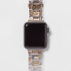 heyday Apple Watch Resin Band-Gold Flakes