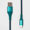 heyday Lightning to USB-A Braided Cable