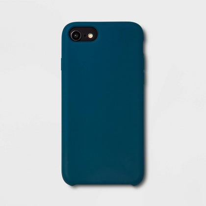 Heyday Apple iPhone SE (2nd gen)/8/7/6s/6 Silicone Case - Dark Teal 