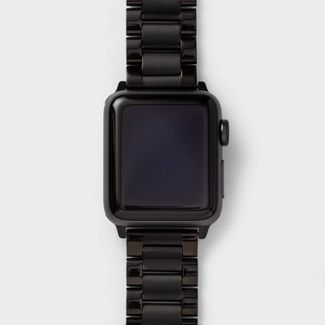Apple Watch Metal Link Band - Black 42/44mm