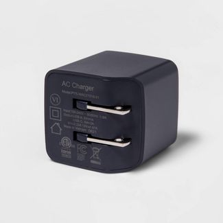 heyday Dual Port 25W Home Charger - Dusk Blue